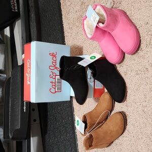 NWT- Cat & Jack Toddler Boots (Size 10)
